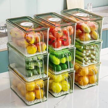 Square Stackable food storage canister