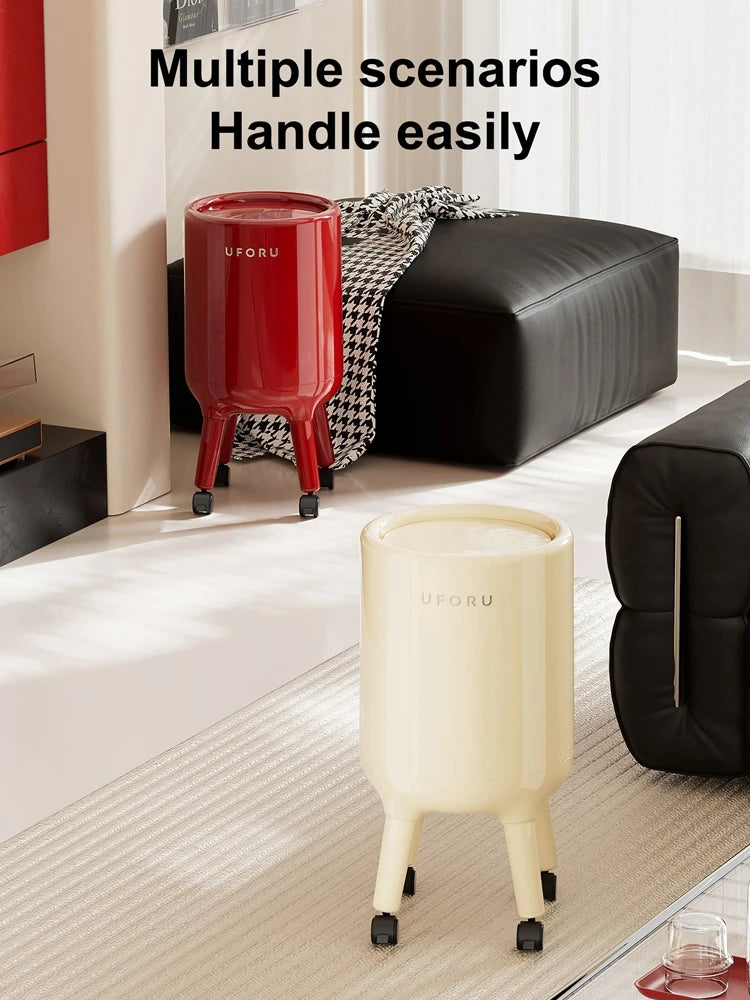 Large Capacity Lidded Trash