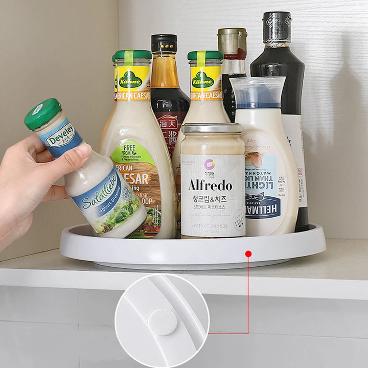 2-Tier Rotating Pantry Organizer