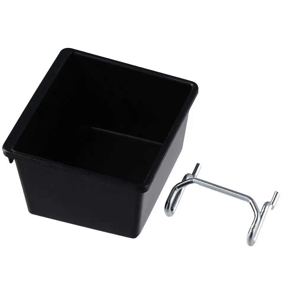 1/6 Set Office Workshop Organizing Accessories Tools Storage Pegboard Box Holder Hooks Pegboard Bins