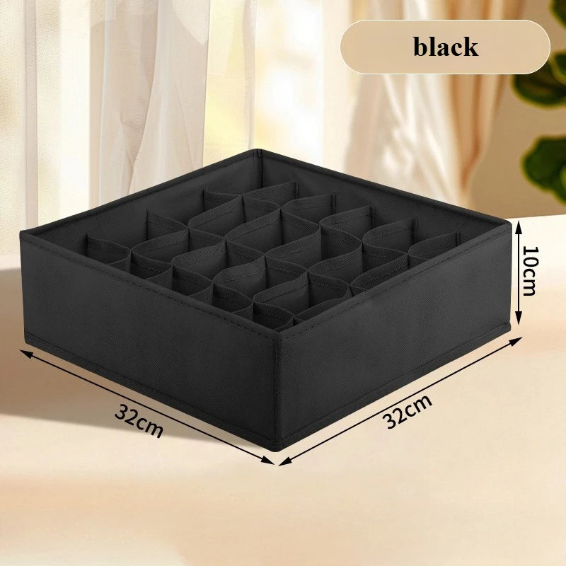 Drawer Organizer Dividers Box Foldable Socks Pants Bra Underwear Storage Box Closet Organization and Storage For Bedroom Home