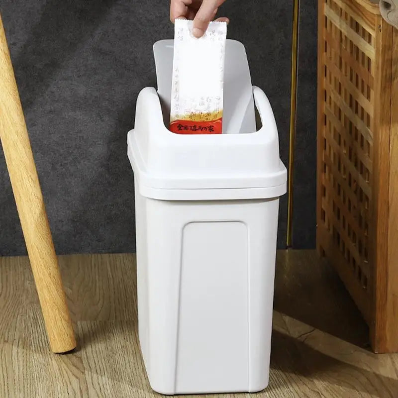 Swing Lid Wastebasket