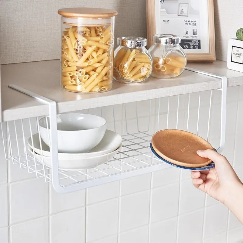 Under-Cabinet Hanging Storage Shelf