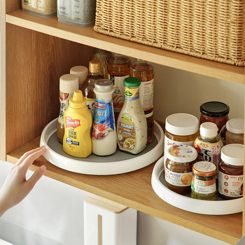 2-Tier Rotating Pantry Organizer