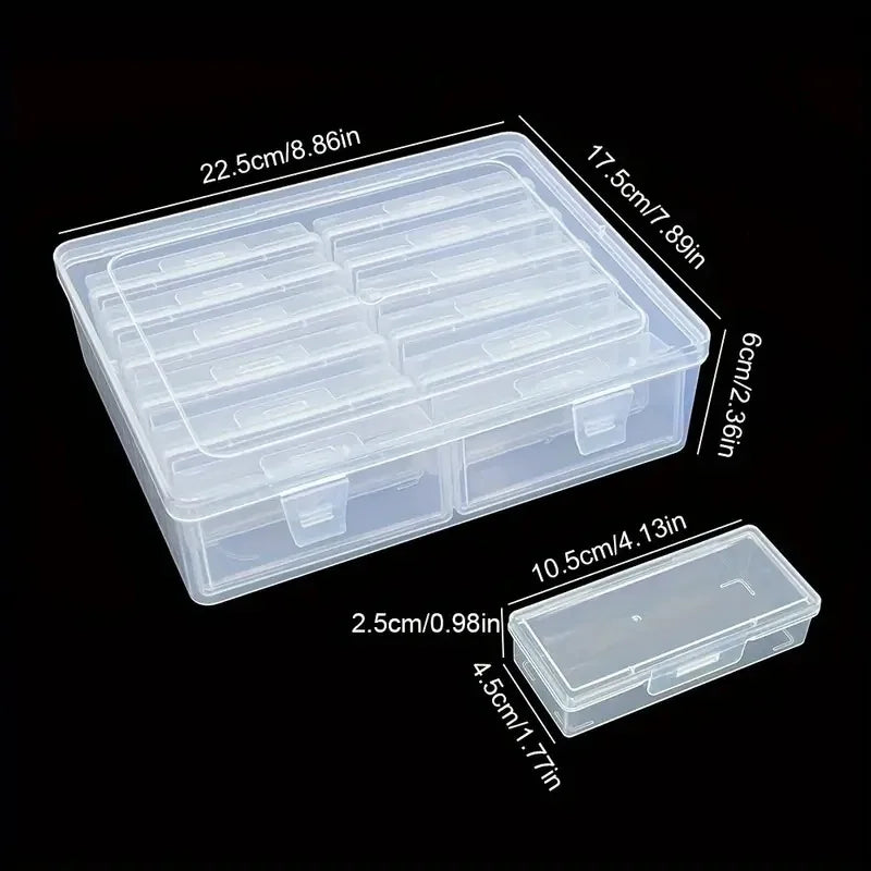 Rectangular Storage Box with Dividers