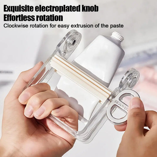 Toothpaste Squeezer Toothpaste Squeezing Tool Toothpaste Dispenser Handle Squeezer Paste Rotatable Squeezer Tube Tooth   ﻿