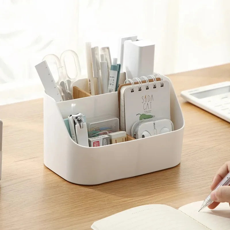 Desk Organizer, Office Supplies Organizers and Accessories, Makeup Brush Holder, Pen/Pencil Holder, Remote Control Holder