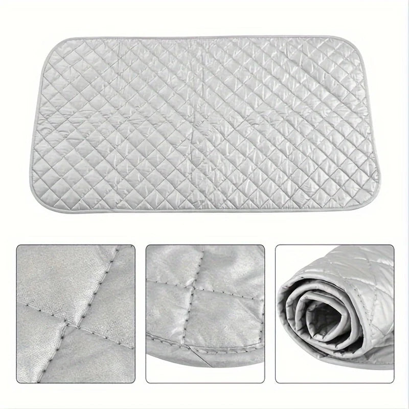 1Pc, Ironing Mat Ironing Board Thickened High Temperature Anti-Slip Ironing Mat Non-Magnetic Apartment Essentials, University