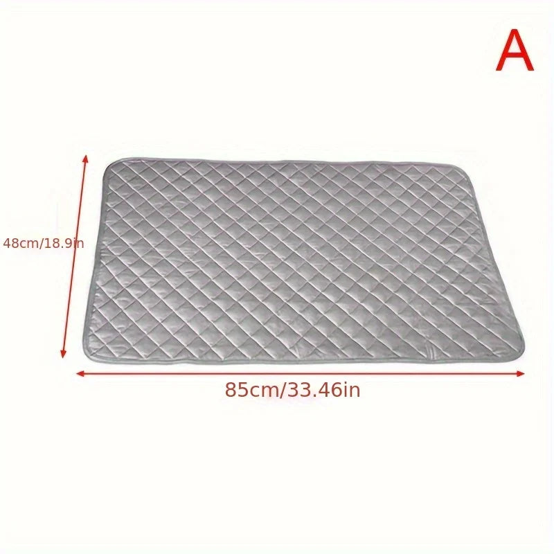 1Pc, Ironing Mat Ironing Board Thickened High Temperature Anti-Slip Ironing Mat Non-Magnetic Apartment Essentials, University