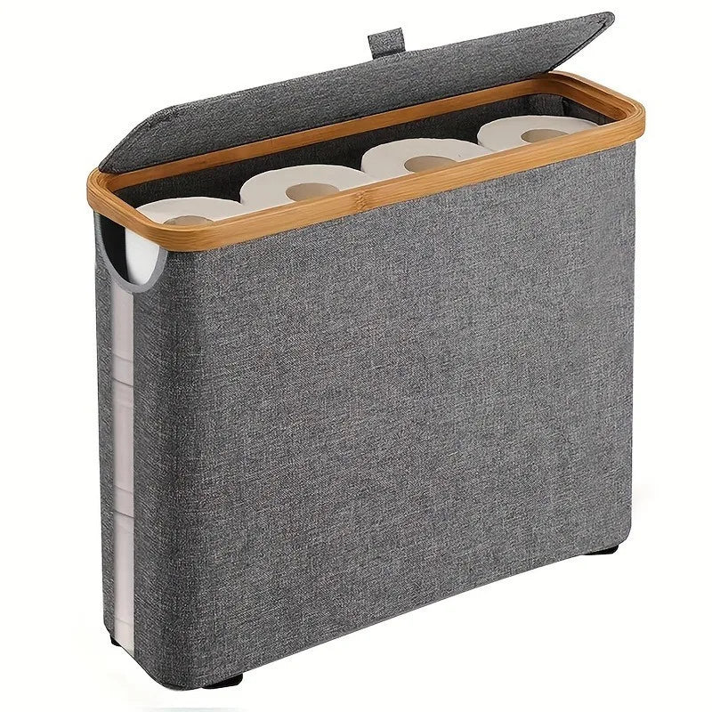 Toilet Paper Storage ,Ultra-Thin Roll Paper Storage for Storing Tissues and Accessories, Toilet Paper and Clothing Storage