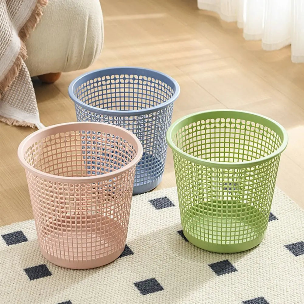 Fashion Plastics Trash Can Household Keep Hands Clean Withdrawing Trash Can Toilet Waste Bin for Home&Kitchen