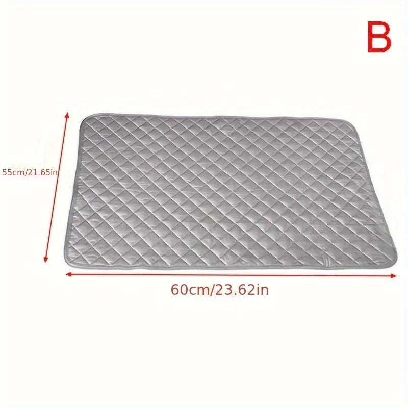 1Pc, Ironing Mat Ironing Board Thickened High Temperature Anti-Slip Ironing Mat Non-Magnetic Apartment Essentials, University