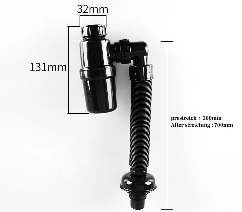 Sink Deodorant Launch Pipeline Accessories Kitchen Sink Hose Sink Strainer Drain Pipe Plumbing Washbasin Kitchen Accessories