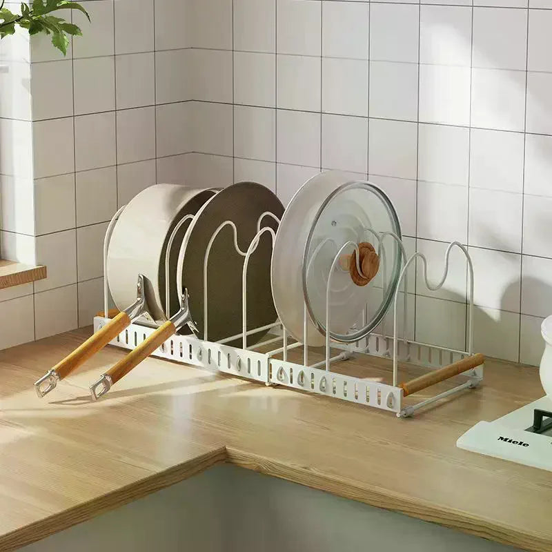 Expandable Pots & Pans Organizer