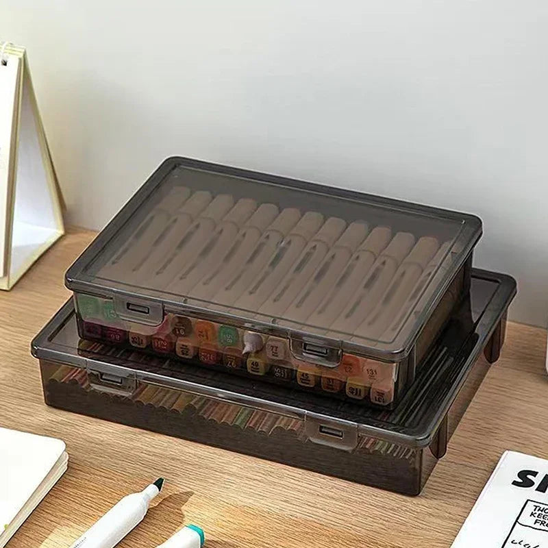 Document Organizer Box Household Certificate File A4 Box Important Information Registration Book Dust Proof Storage Case