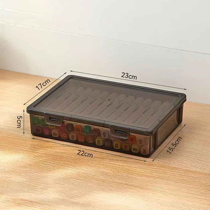 Document Organizer Box Household Certificate File A4 Box Important Information Registration Book Dust Proof Storage Case