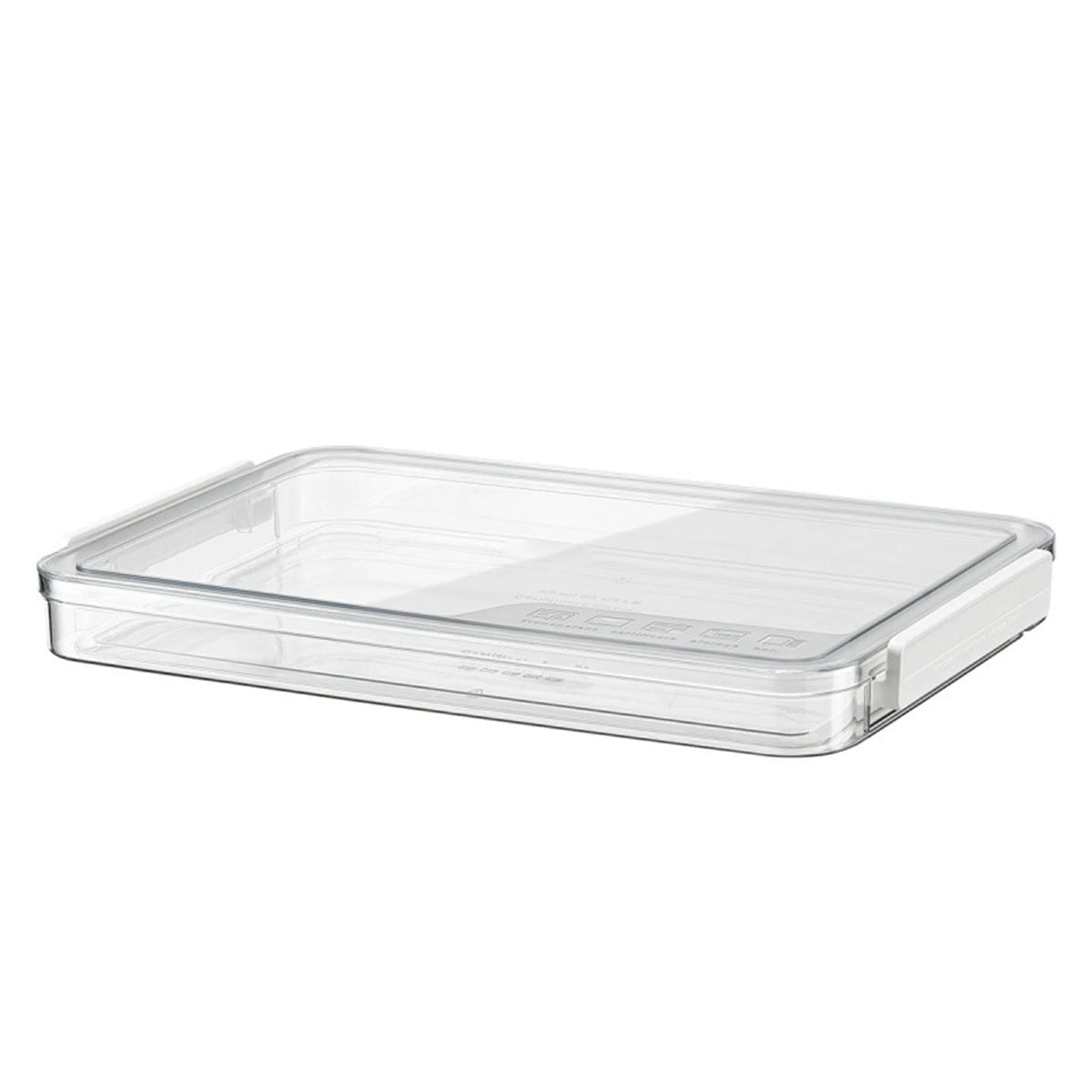 Dustproof Document Storage Box Large Capacity Stackable Portable Clear Containers Exam Paper Storage Box Office And Home Storage