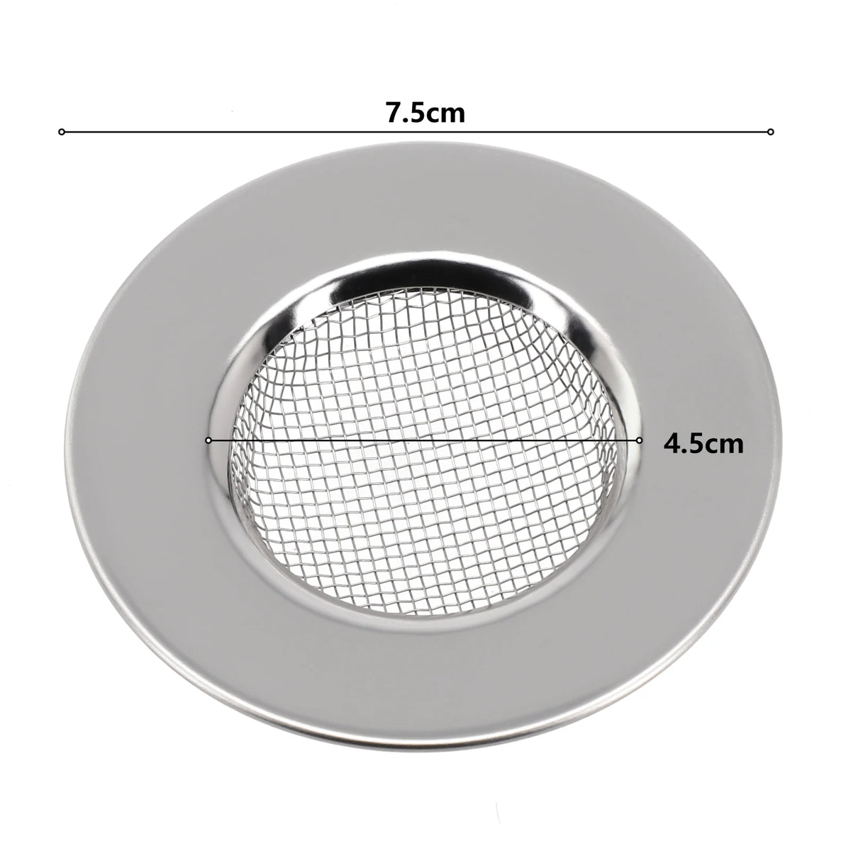 Sink Filter Basin Drain Hole Stainless Steel Hair Catcher Stopper Shower Floor Drain Strainer Kitchen Bathroom Accessories