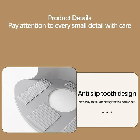 Bed Corner Sheet Grippers Straps Heavy Non-Slip Sheet Holders Secure Bed Sheets Duty Mattress Straps for All Sheet Sizes