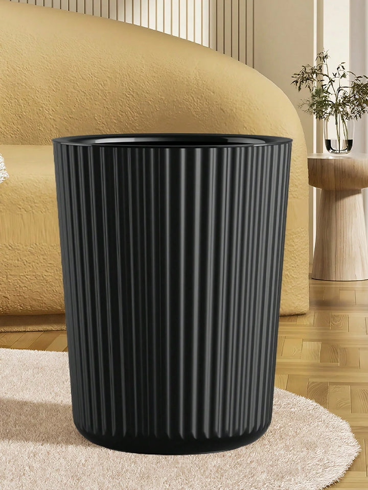Round Plastic Wastebasket