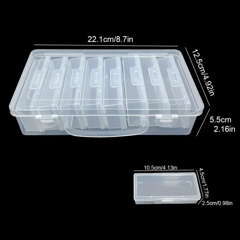 Rectangular Storage Box with Dividers
