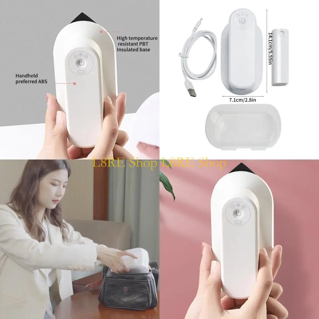 L8RE Cordless Ironing Machine Portable Travel Essential Steamer Iron for Garments