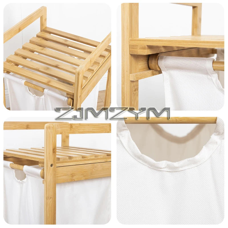 Laundry Basket Large Capacity Storage Basket Multifunctional Basket Storage Bag For Dirty Clothes