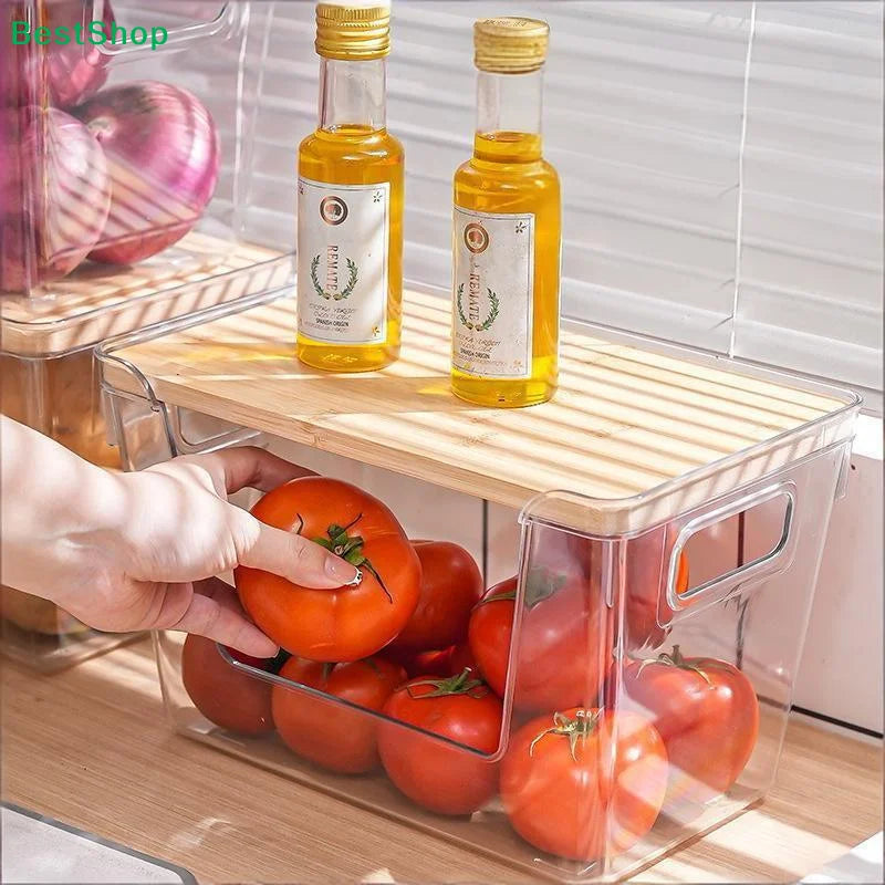 Stackable Pantry Storage Bins