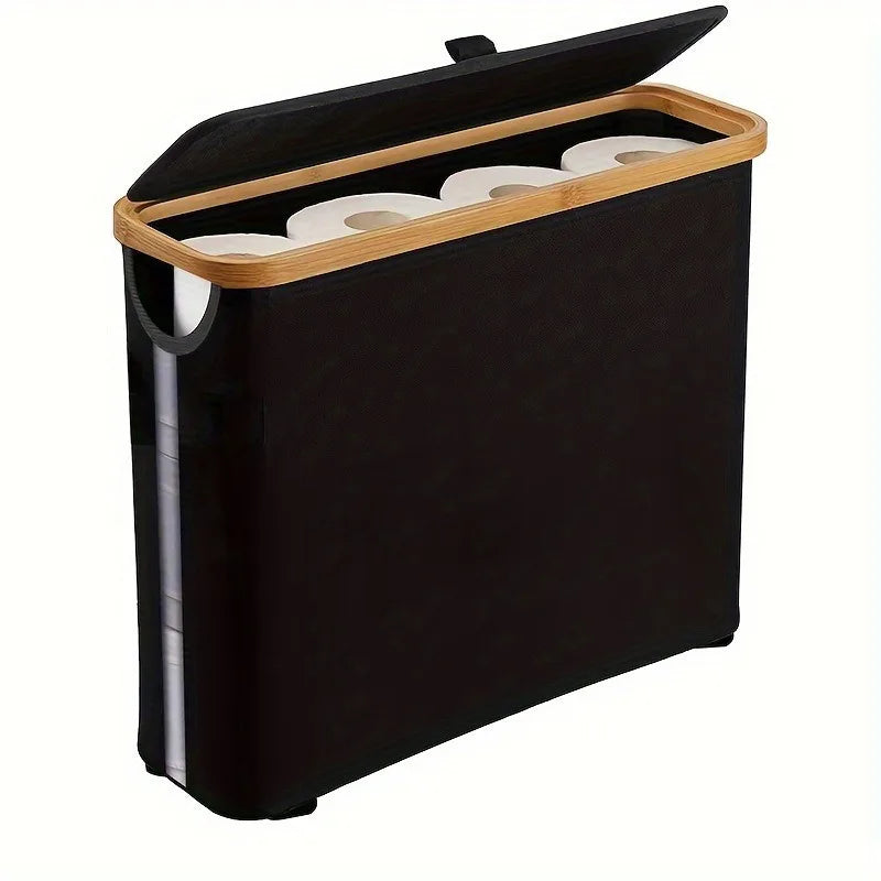 Toilet Paper Storage ,Ultra-Thin Roll Paper Storage for Storing Tissues and Accessories, Toilet Paper and Clothing Storage