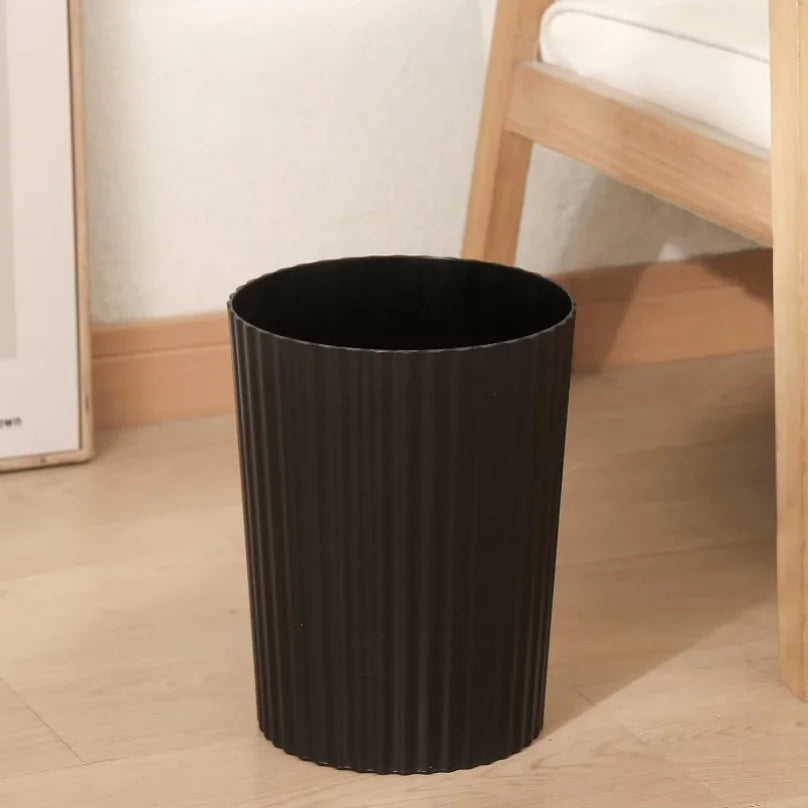 Round Plastic Wastebasket