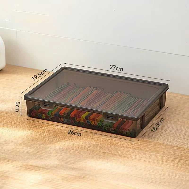 Document Organizer Box Household Certificate File A4 Box Important Information Registration Book Dust Proof Storage Case