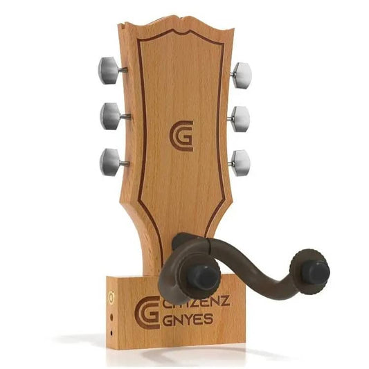 LES CITIZENZ GNYES Natural Hardwood Guitar Wall Stand